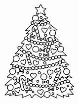Christmas Lights Coloring Pages Tree Printable Color Getcolorings Print sketch template