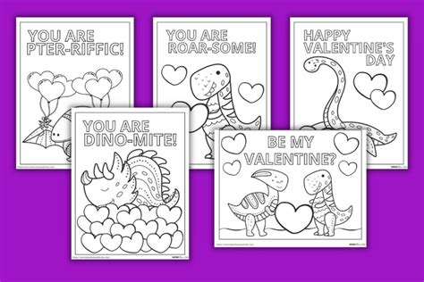 coloring pages valentines cards