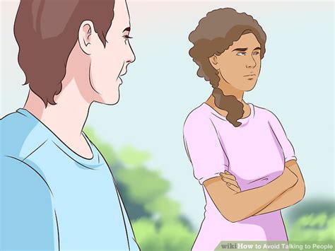 3 Ways To Avoid Talking To People Wikihow