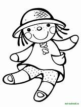 Coloring Pages Doll Dolls Printable Ragdoll Colouring Toys Girls Cute Drawing Color Kids Bear Print Girl Choose Board Lol Template sketch template