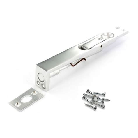 flush bolt door lock aluminium mm lever  locking action homesmart