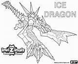 Dragon Ice Pages Coloring Invizimals Fire Printable Dragons Template Dark Breathing Shadow Zone sketch template