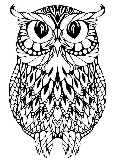 hard animal pattern coloring pages getcoloringpagescom