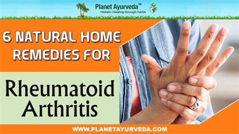 6 natural home remedies for rheumatoid arthritis youtube