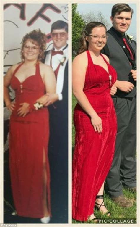teens wearing mom s prom dresses is best trend of the year daily mail online