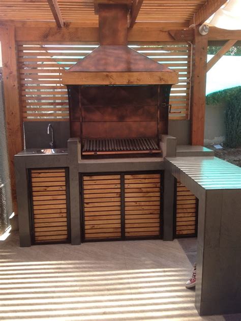 Barbecue in muratura con lavandino al miglior prezzo. Barbecue in muratura: progetto e costruzione fai da te - Archzine.it