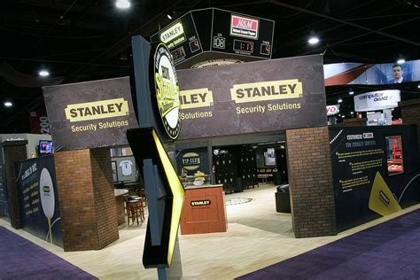 stanley  bb marketing marketing services custom displays exhibition booth security