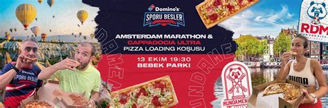 dominos sporu besler amsterdam marathon cappadocia ultra pizza loading run rundamental
