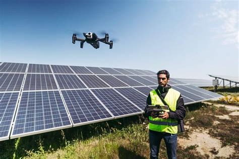 parrot drone suited  solar inspections solar industry