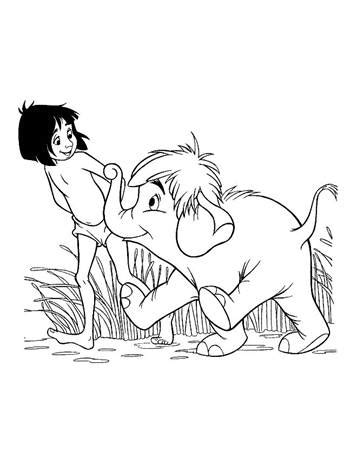 kids  funcom  coloring pages  jungle book