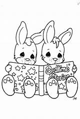 Precious Moments Coloring Pages Moment Printable Easter Animal Color Wallpaper Kids Animals Little Preciousmoments Sheets Bunnies Downloads Paques Print Popular sketch template