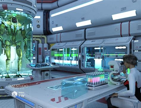 sci fi lab props sci fi lab futuristic technology sci fi environment