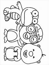 Coloring Pages Penguin Pororo Little Color Printable Recommended sketch template