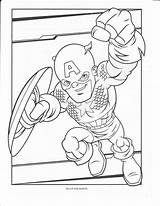 Coloring Pages Marvel Squad Super Hero America Heroes Print Flash Superhero Captain Comic Book Para Color Colorear Clipart Logo Rescue sketch template