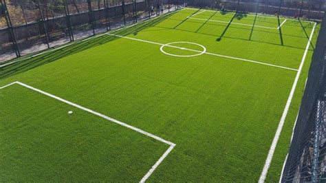 features  dimensions  mini football fields reform sports