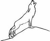 Wolf Coloring Howling Wolves Pages Drawings Easy Printable Simple Kids Clipart Print Color Cliparts Book Info Library Coloringpages101 sketch template