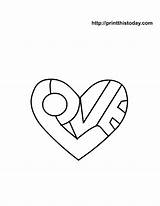 Coloring Heart Pages Printable Kids Color Hearts Print Inside Draw Printthistoday Use Library Word Clipart Pattern Today Visit Getdrawings Getcolorings sketch template