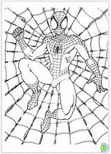Coloring Spiderman Dinokids Close sketch template