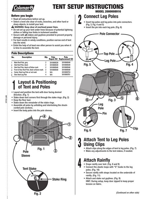 coleman  instructions   manualslib