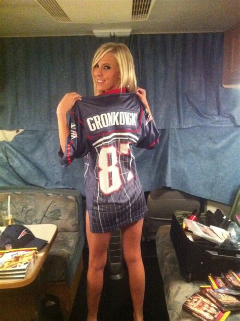 Bibi Jones And Her Rob Gronkowski Jersey Are Ready For