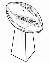 Coloring Pages Bowl Super Superbowl Getcolorings Print Printable sketch template