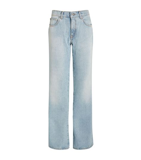 off white flared jeans harrods us