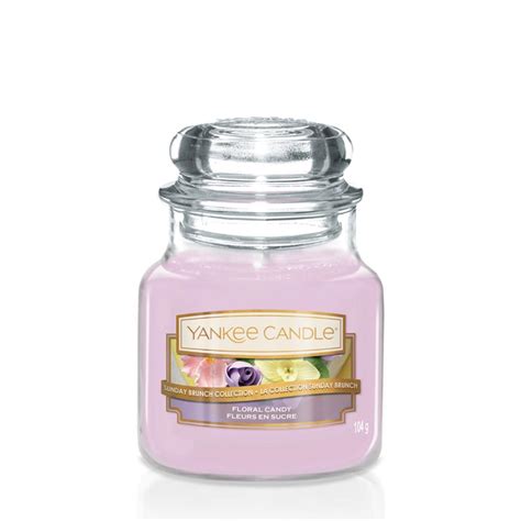yankee candle floral candy small jar  candle emporium
