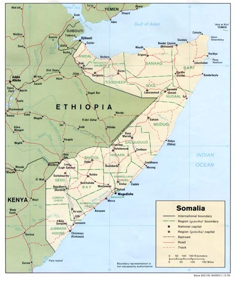 Somalia Maps Perry Castañeda Map Collection Ut Library Online