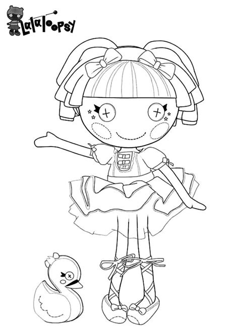 lalaloopsy littles coloring pages coloring home
