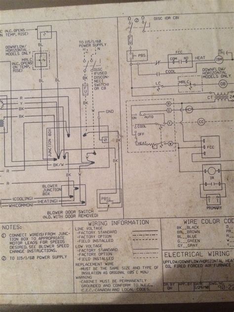 rheem wiring diagram furnace wiring diagram  schematic