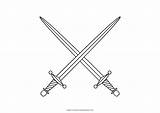 Espada Knight Swords Pngegg Katana Pngwing Ultracoloringpages sketch template