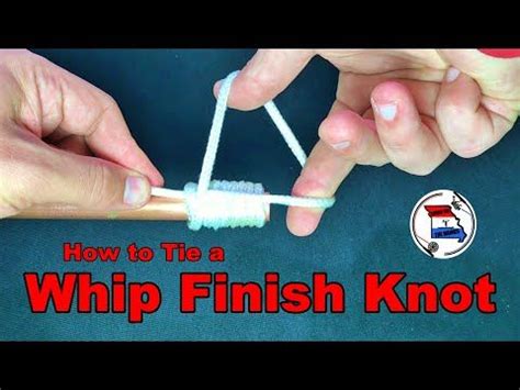 tie  whip finish knot  hand fly tying  beginners youtube fly tying fly tying