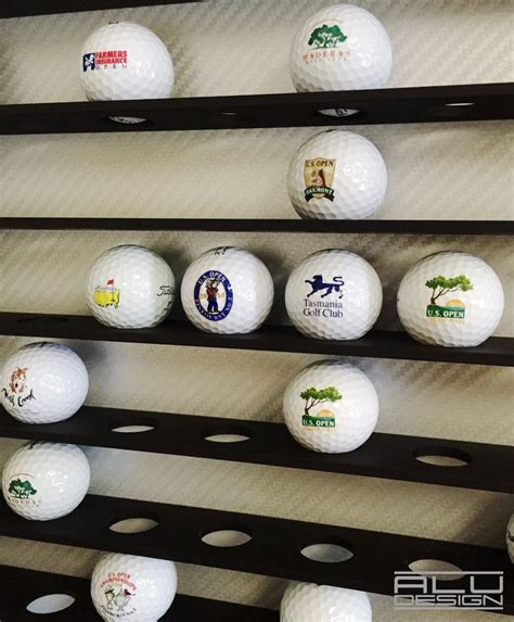 logo golf ball display cases  alu design   usa aircraft grade