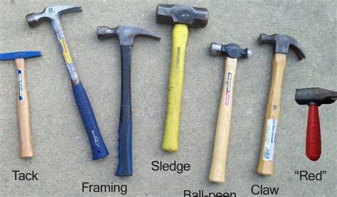 tips  choosing  hammer hammer types purpose platothemecom