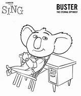 Buster sketch template