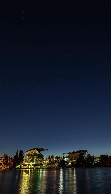 comet neowise   big dipper  husky stadium photograph  max waugh fine art america