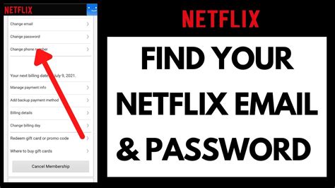 How To Find Your Netflix Email And Password Quick And Easy Youtube