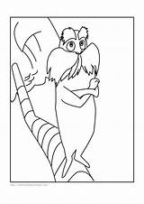 Lorax Coloring Pages Template Boy Noisy Real Steel sketch template