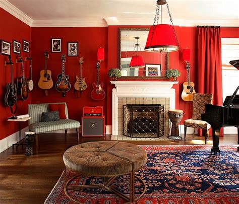 red living rooms design ideas decorations