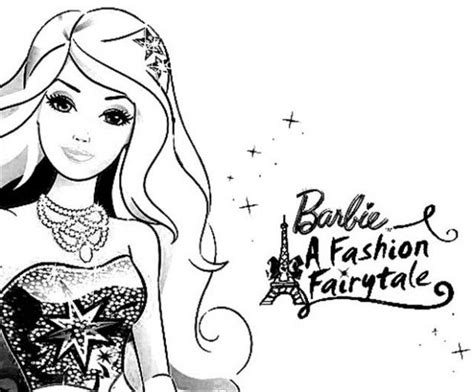 barbie fashion fairytale coloring pages printable berenicecauchon