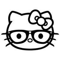 kitty bow  kitty colouring pages  kitty coloring