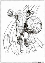 Coloring Captain America Pages Superhero Dinokids Printable Print Close Comments sketch template