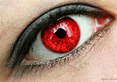red eye  mychibikitsune  deviantart