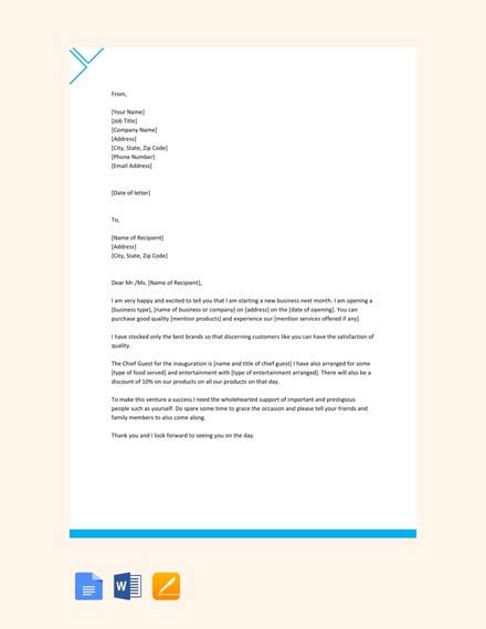 marketing letter template word templatenet