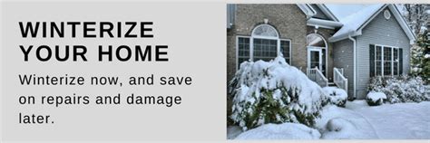 vacant home  winter call   winterize save total mechanical systems