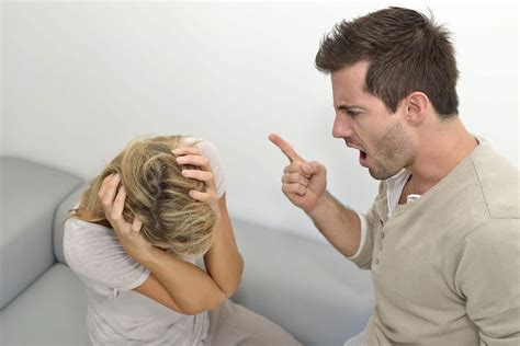 man  angry  woman   violence couples