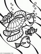 Nemo Squirt Turtle Clipartmag Dory Desenhospracolorir sketch template