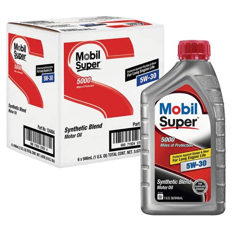 mobil super  motor oil  packl order buy