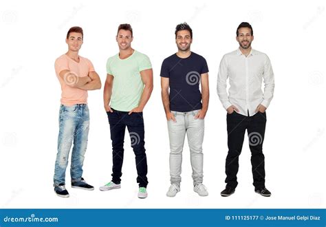 handsome full men stock image image  cool cheerful
