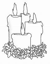 Candle Coloring Pages Four Candles Advent Drawing Big Color Draw Light Drawings Getdrawings Night Place 2kb 776px sketch template